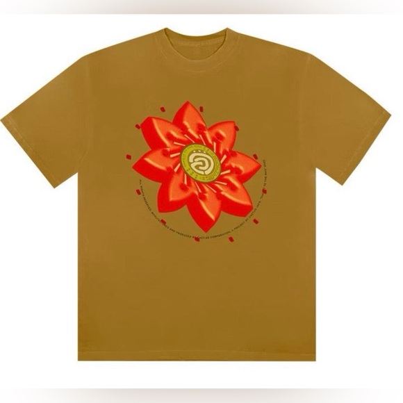 Cactus Jack Flower T-shirt New - Picture 1 of 2